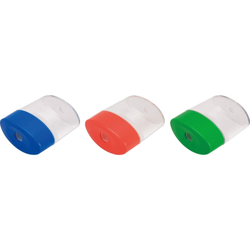 Integra Plastic Sharpener, Oval, 2-1/8-Inch, Assorted (ITA42850) - Image 2